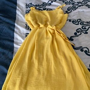 Yellow dress